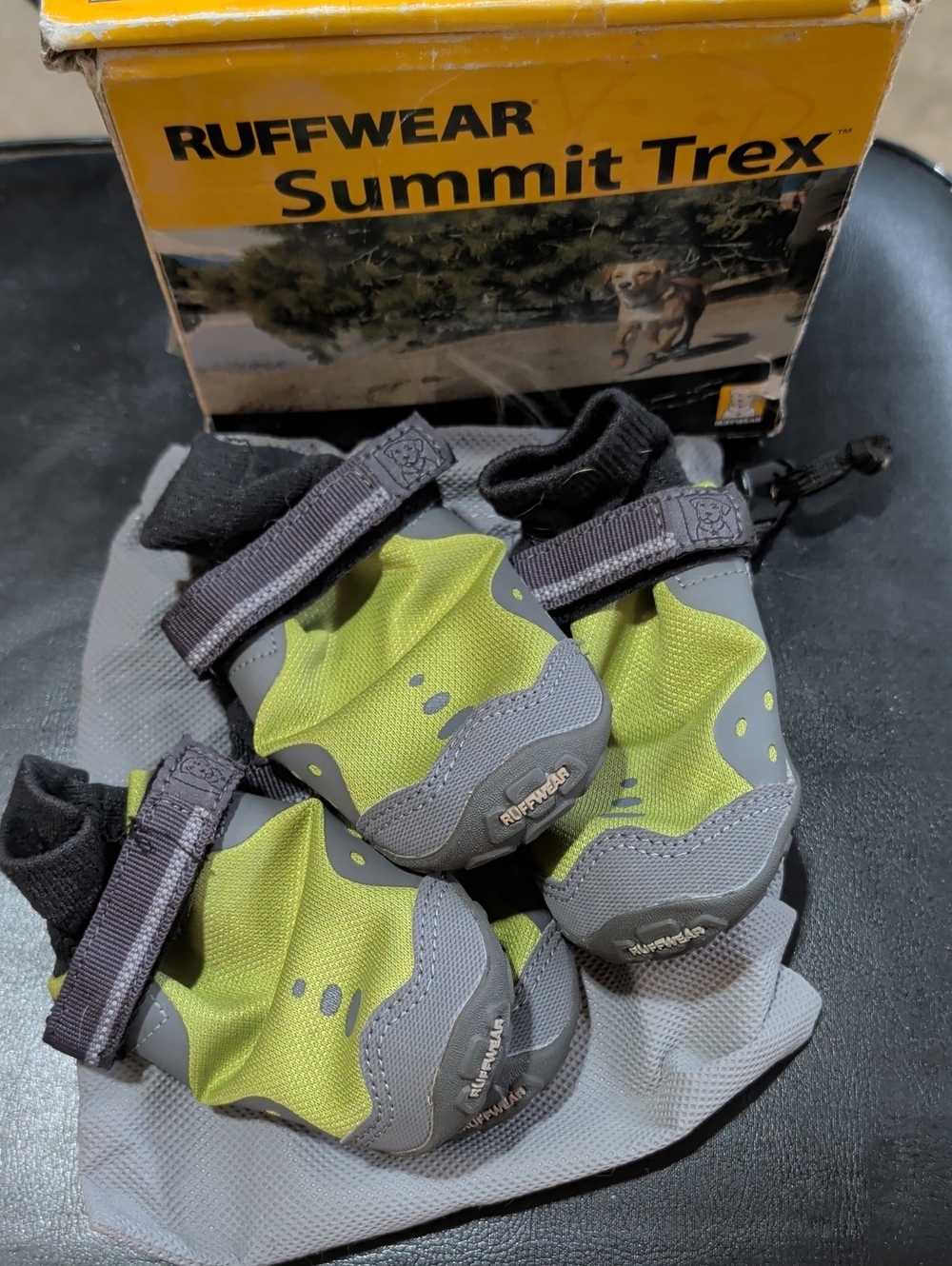 Ruffwear Summit Trex 2.25in Forest Green Dog Shoes